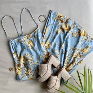 Reformation Dover Floral Midi Dress